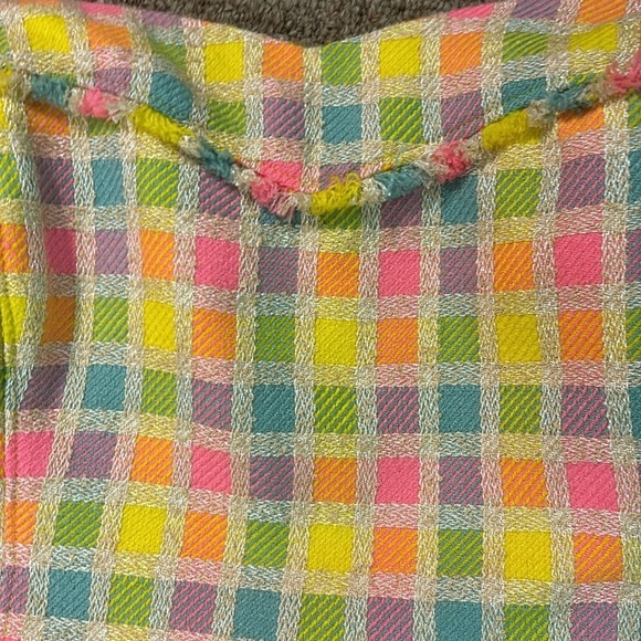 Lilly Pulitzer Bibi style dress in multi color Give Me Wings pattern Size 14 - Picture 4 of 6